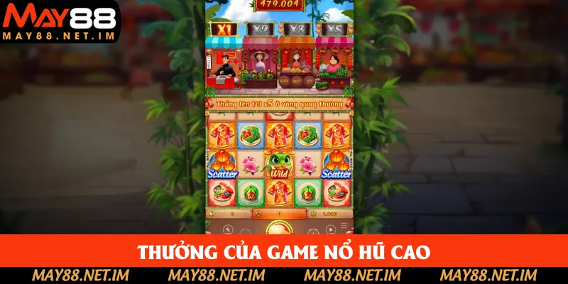 Thưởng của game quay hũ siêu cao Thưởng của game quay hũ siêu cao