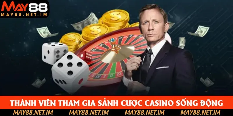 Thành viên tham gia sảnh cược casino sống động Thành viên tham gia sảnh cược casino sống động