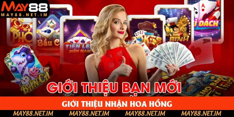 Người chơi sẽ nhận được hoa hồng khủng khi giới thiệu thành công Người chơi sẽ nhận được hoa hồng khủng khi giới thiệu thành công