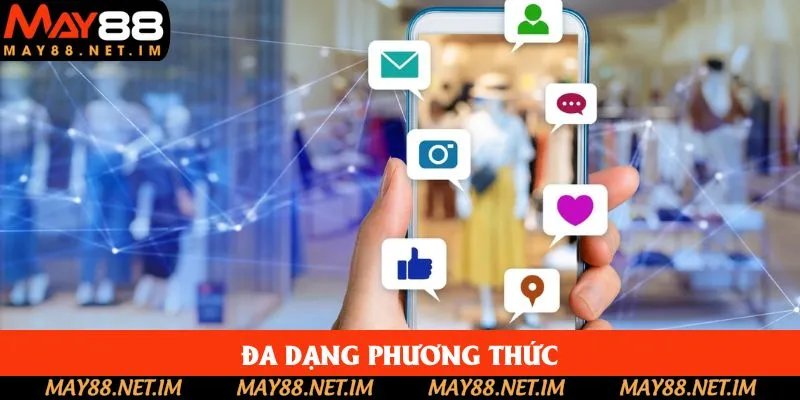 Thành viên được lựa chọn kênh kết nối mà bản thân yêu thích Thành viên được lựa chọn kênh kết nối mà bản thân yêu thích