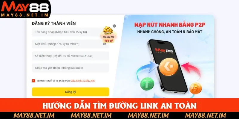 Hướng dẫn tìm đường link an toàn Hướng dẫn tìm đường link an toàn