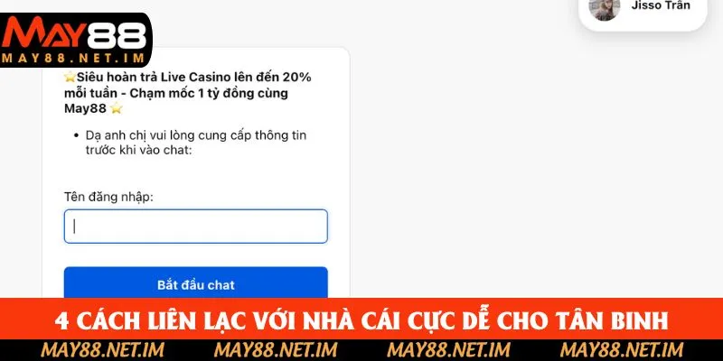 4 cách liên lạc với nhà cái cực dễ cho tân binh