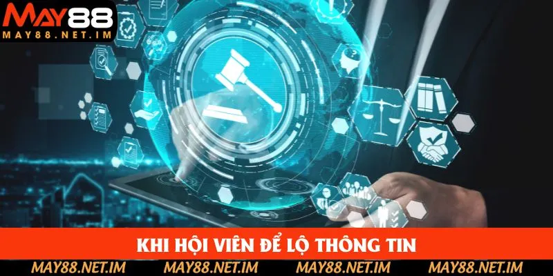Điều khoản miễn trách nhiệm khi người dùng để lộ thông tin Điều khoản miễn trách nhiệm khi người dùng để lộ thông tin