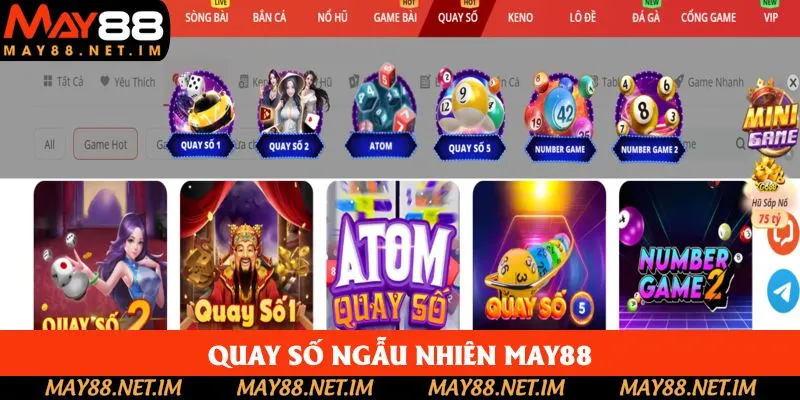 Quay Số Ngẫu Nhiên May88 Trúng Thưởng Ngay Sau 1 Lượt Cược